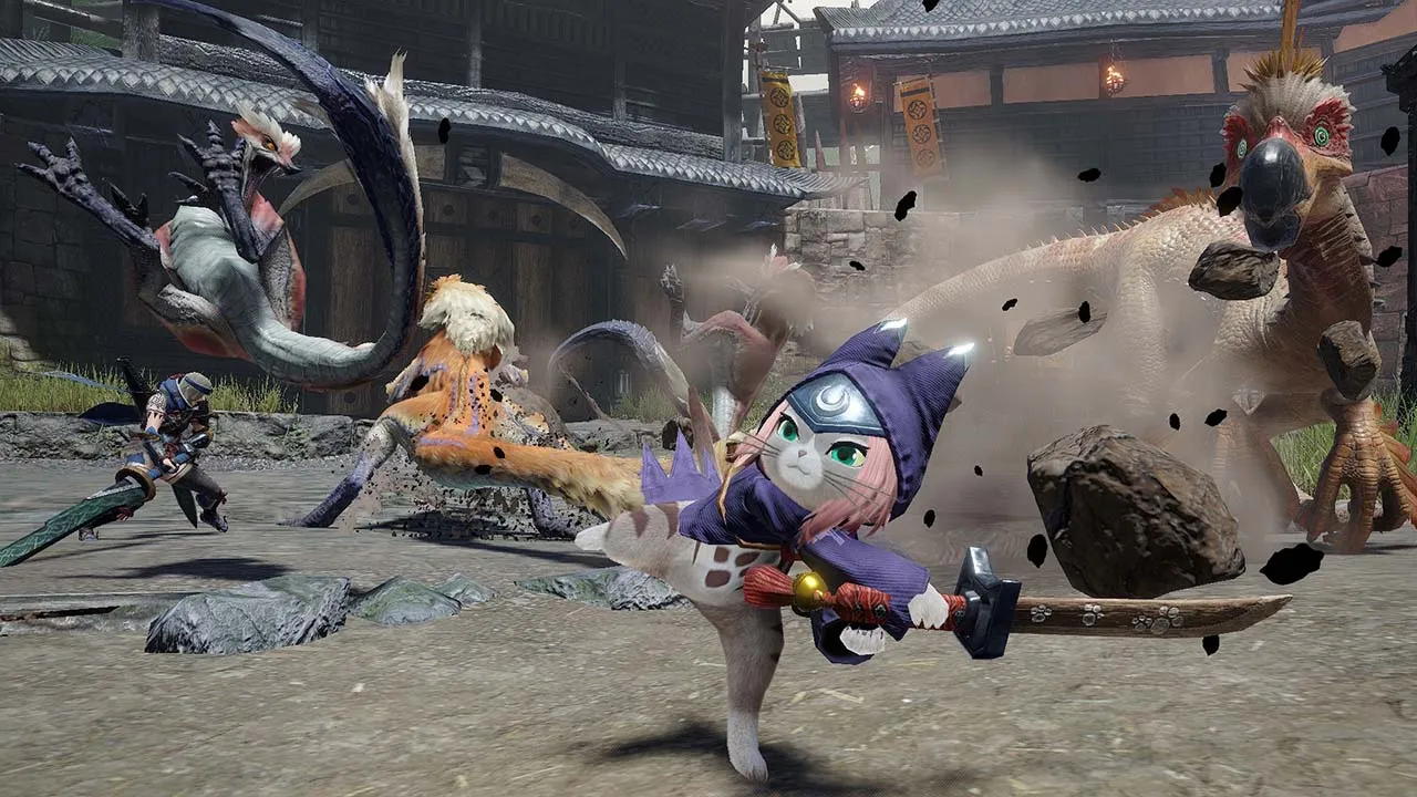 Monster Hunter Rise Gameplay Image - Torrentpcgames.com