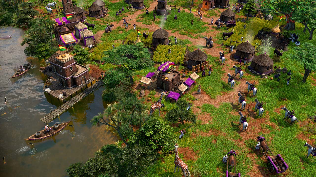 Age of Empires III Definitive Edition – The African Royals Gameplay Image - Torrentpcgames.com