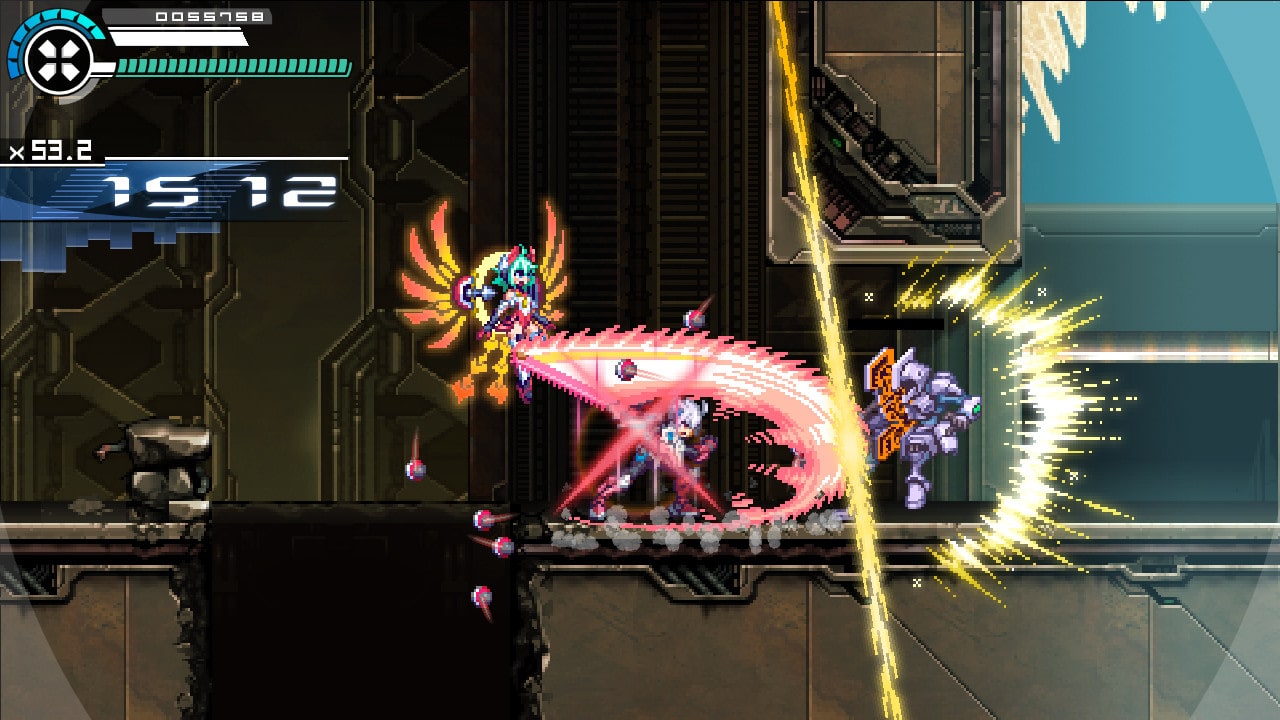 Gunvolt Chronicles Luminous Avenger iX 2 Gameplay Image - Torrentpcgames.com