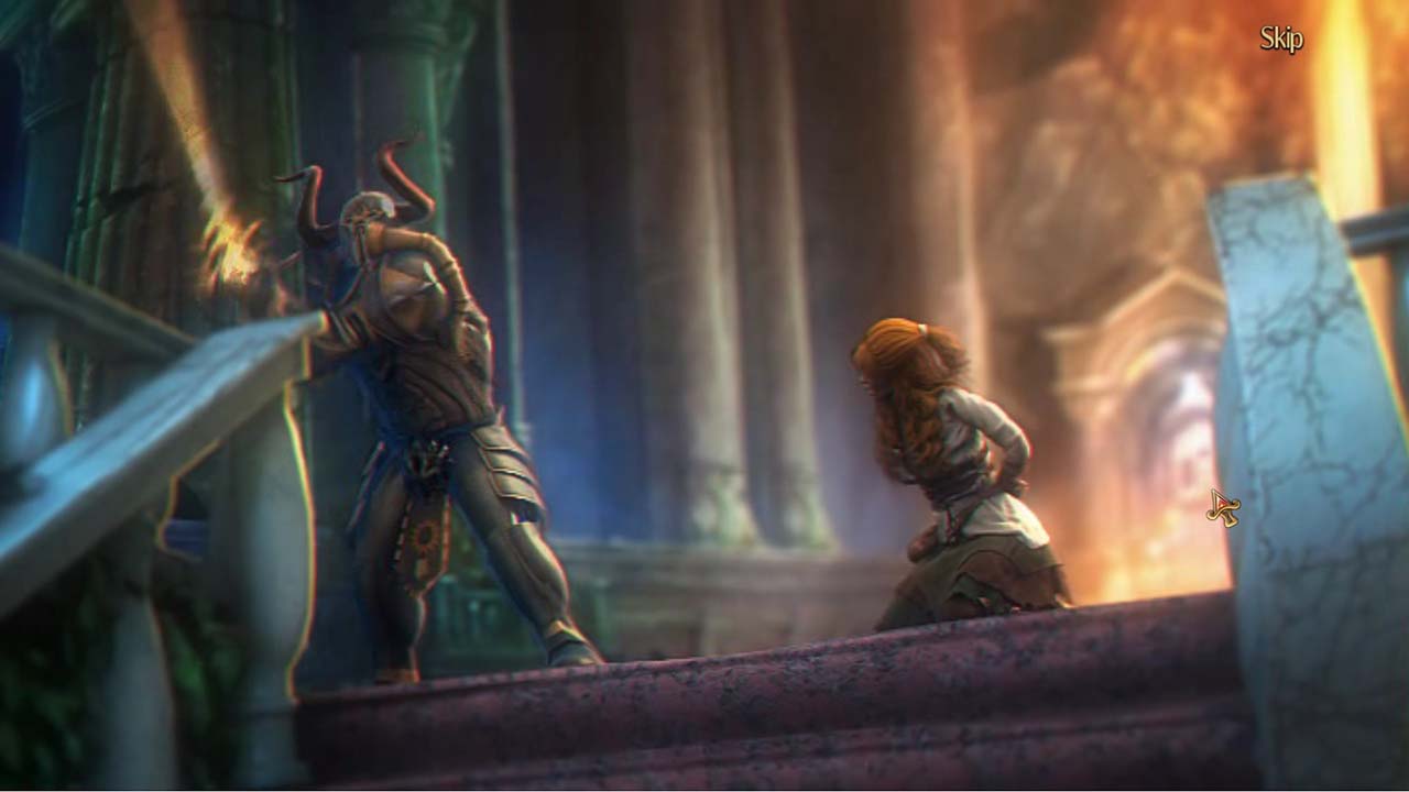 Darkness and Flame Enemy in Reflection Gameplay Image - Torrentpcgames.com