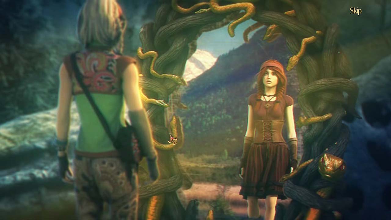 Darkness and Flame Enemy in Reflection Gameplay Image - Torrentpcgames.com