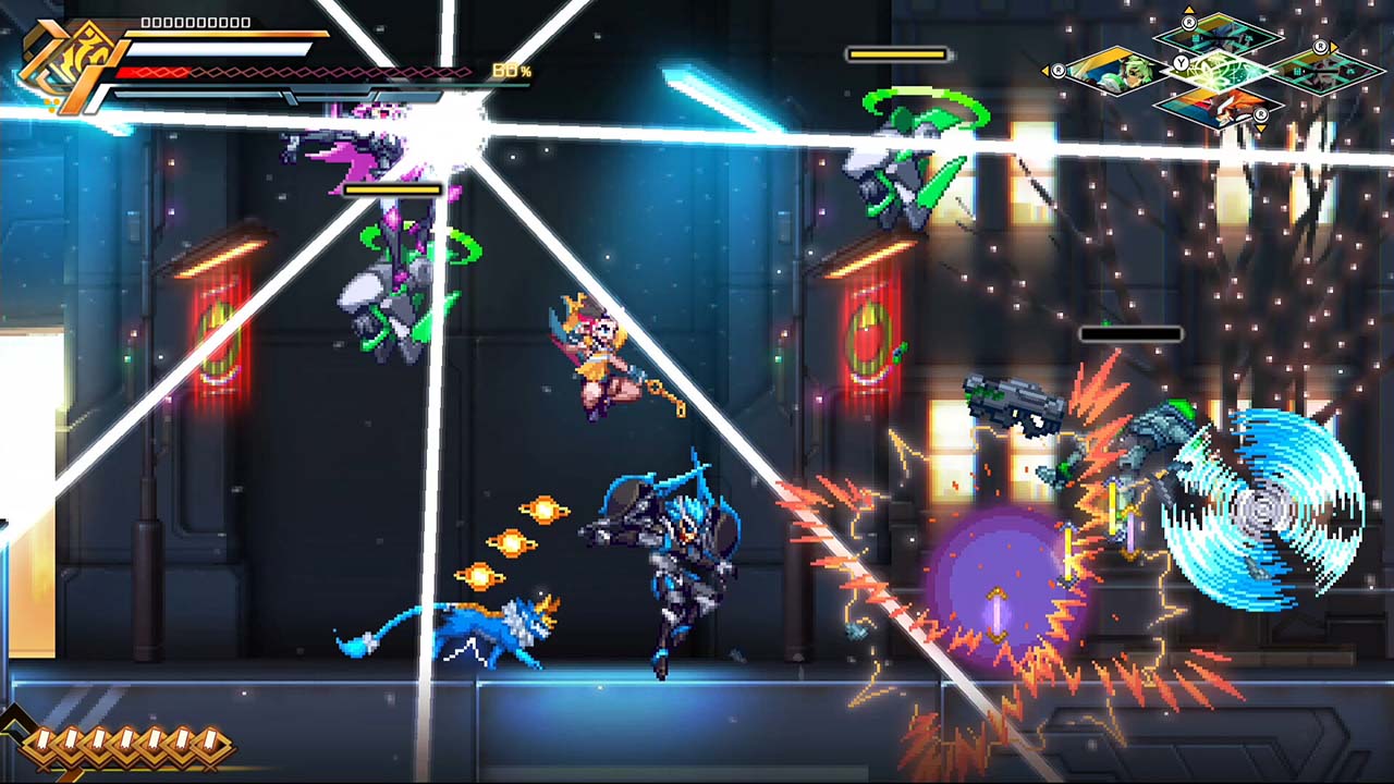 Azure Striker Gunvolt 3 Gameplay Image - Torrentpcgames.com