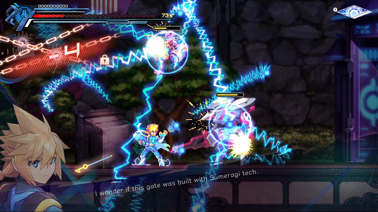 Azure Striker Gunvolt 3 Gameplay Image - Torrentpcgames.com