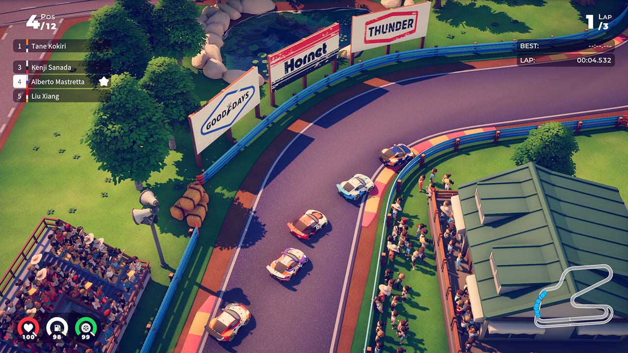 Circuit Superstars Gameplay Image - Torrentpcgames.com