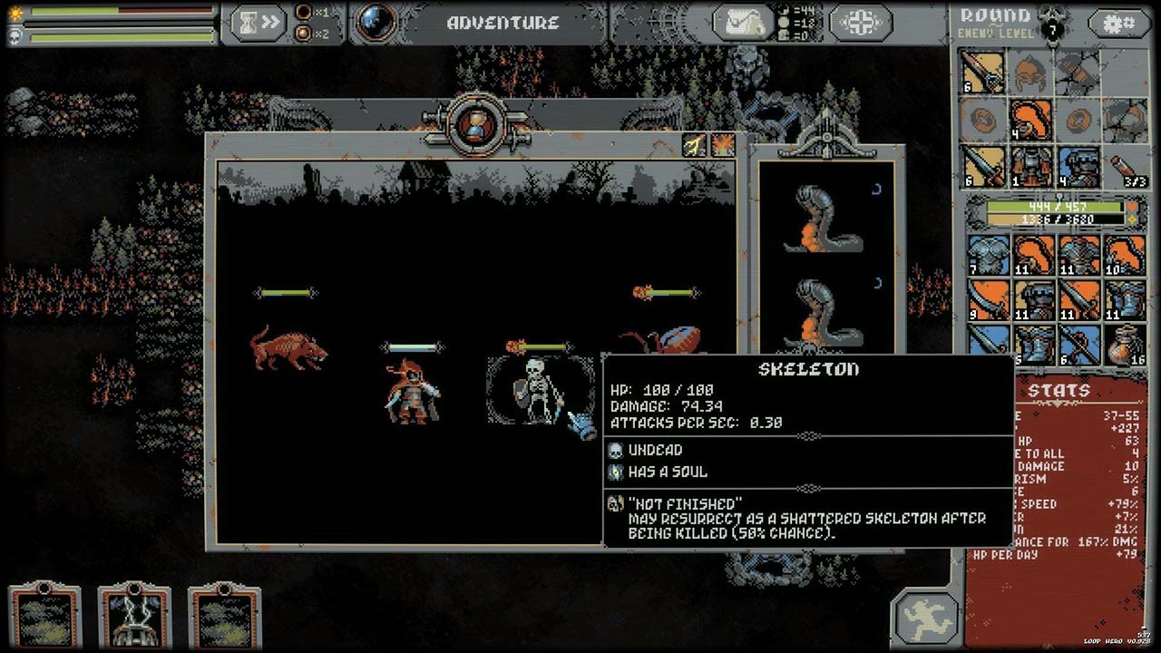 Loop Hero Gameplay Image - Torrentpcgames.com