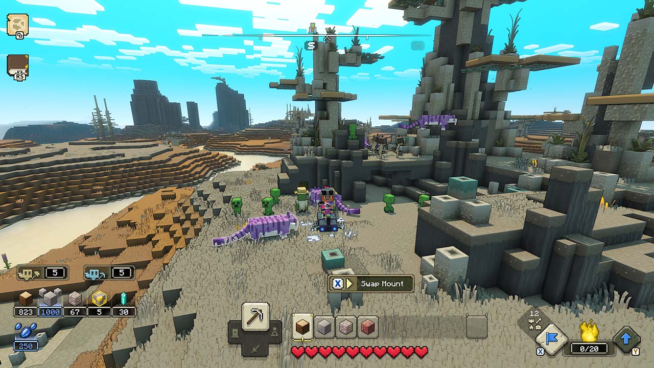 Minecraft Legends Gameplay Image - Torrentpcgames.com