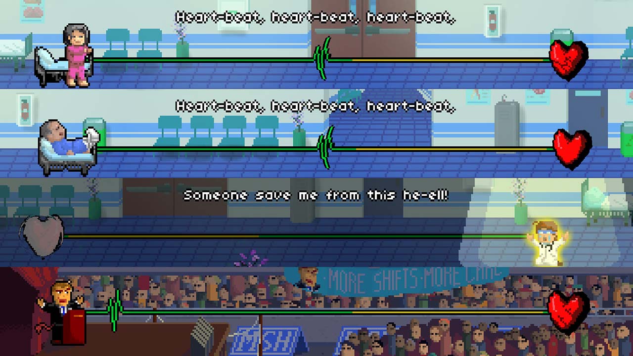 Rhythm Doctor Gameplay Image - Torrentpcgames.com