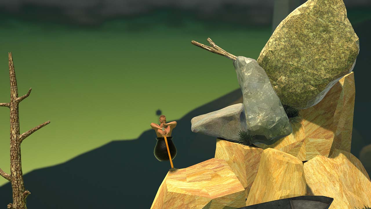 Getting Over It with Bennett Foddy Gameplay Image - Torrentpcgames.com