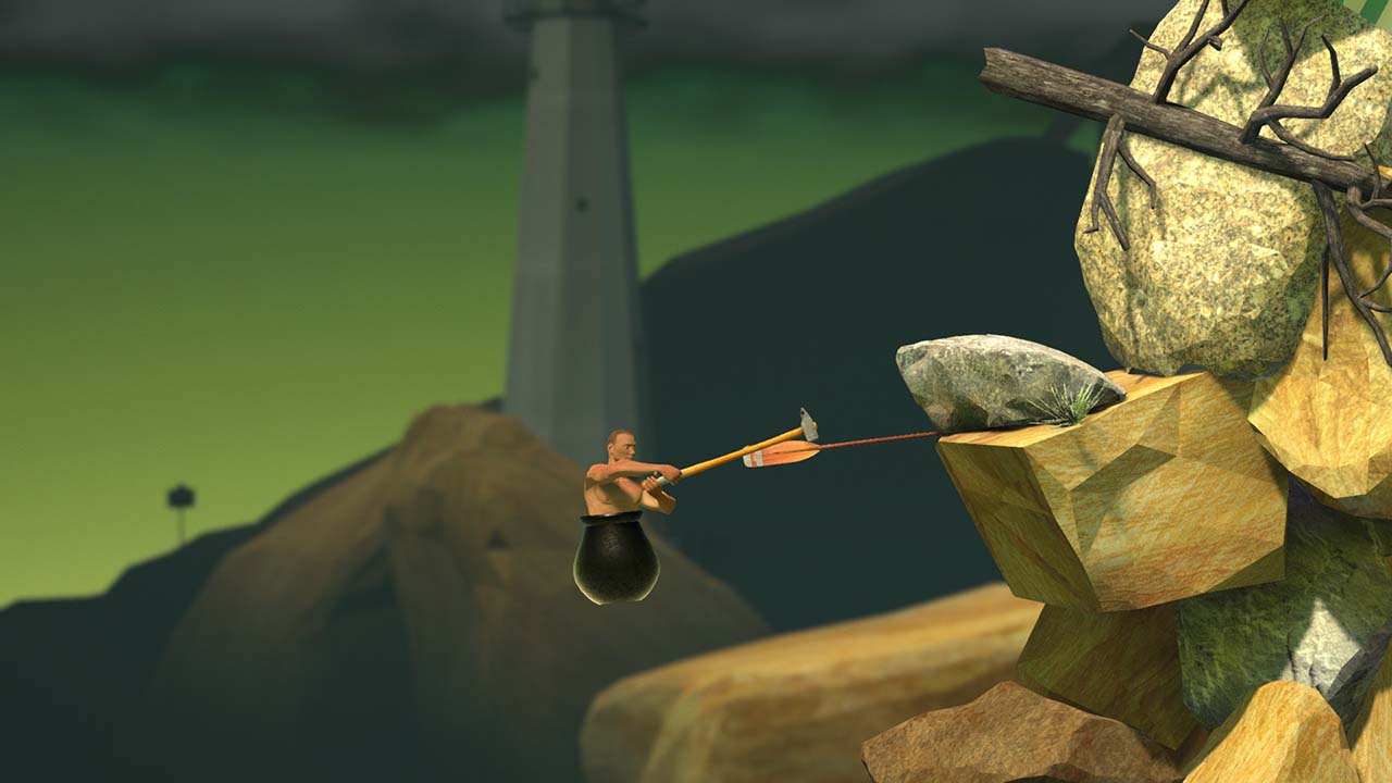 Getting Over It with Bennett Foddy Gameplay Image - Torrentpcgames.com