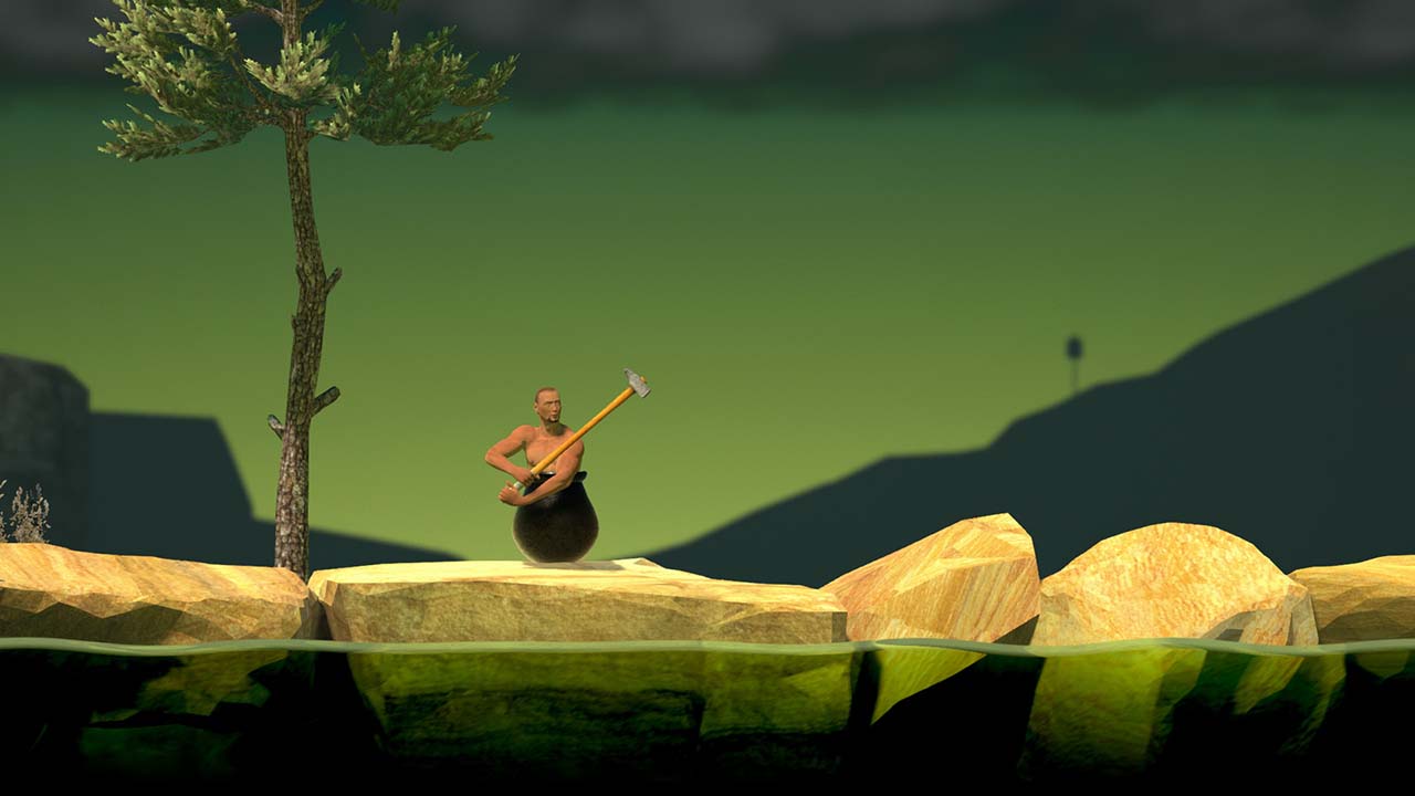 Getting Over It with Bennett Foddy Gameplay Image - Torrentpcgames.com