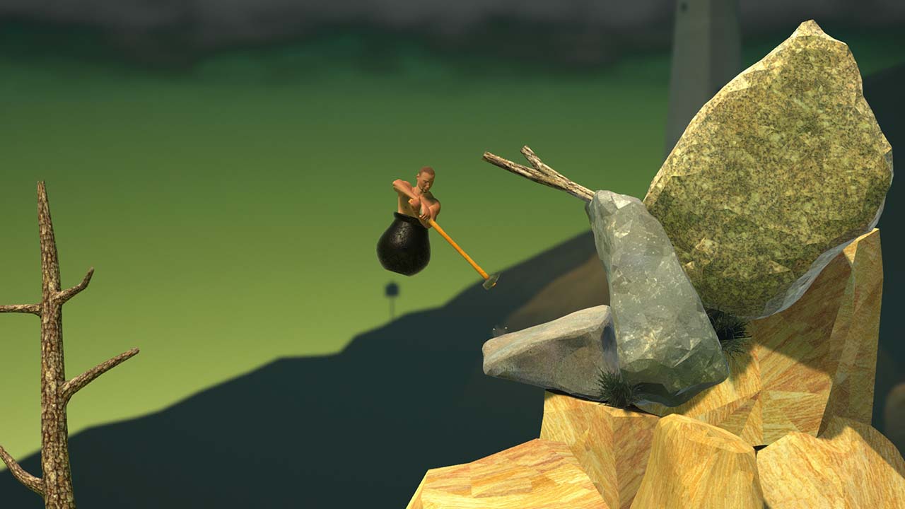 Getting Over It with Bennett Foddy Gameplay Image - Torrentpcgames.com