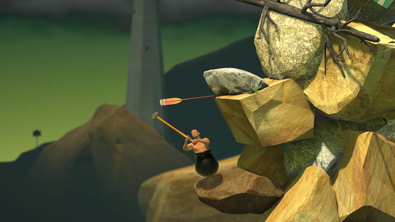 Getting Over It with Bennett Foddy Gameplay Image - Torrentpcgames.com