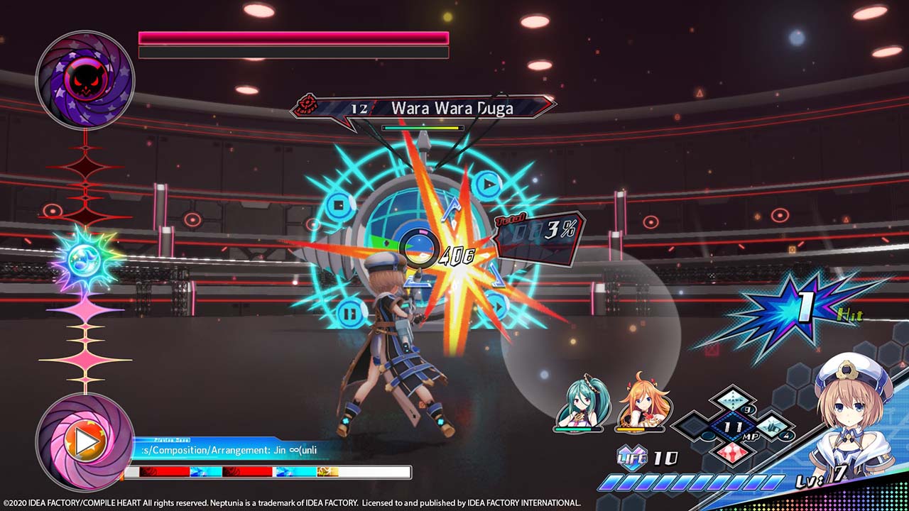 Neptunia Virtual Stars Gameplay Image - Torrentpcgames.com