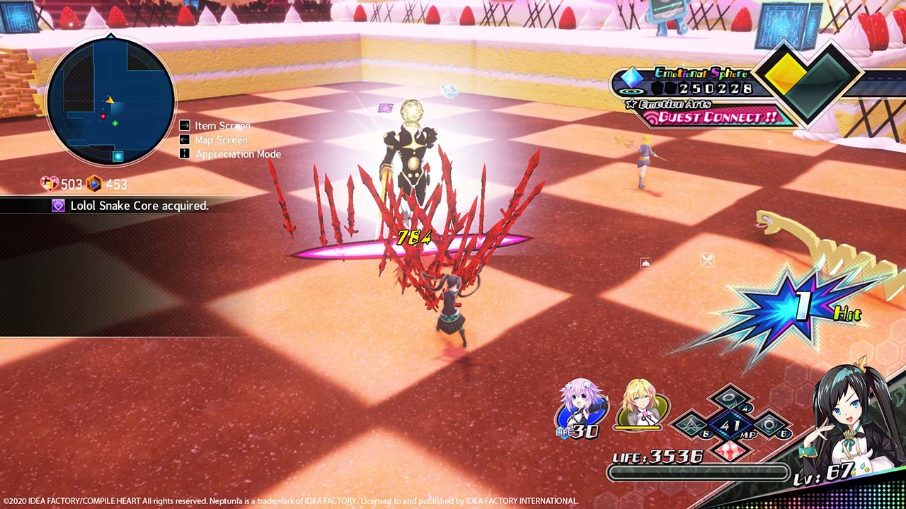 Neptunia Virtual Stars Gameplay Image - Torrentpcgames.com