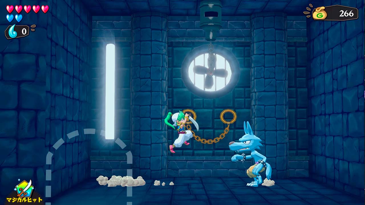 Wonder Boy Asha in Monster World Gameplay Image - Torrentpcgames.com