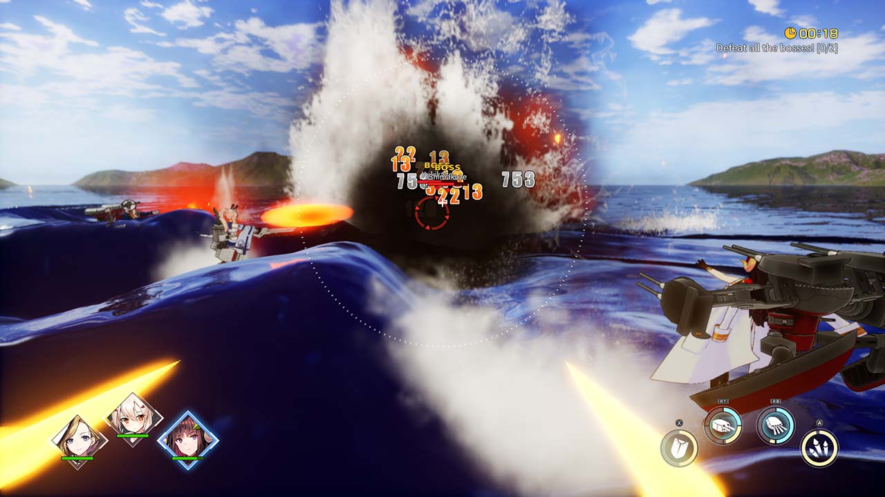 Azur Lane Crosswave Gameplay Img - Torrentpcgames.com