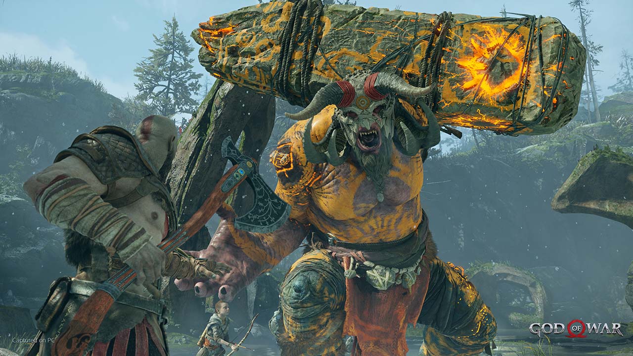 God of War 4 Gameplay Image - Torrentpcgames.com