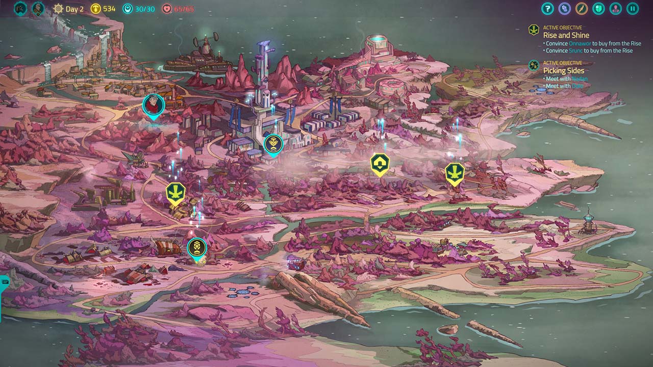 Griftlands Gameplay Image - Torrentpcgames.com