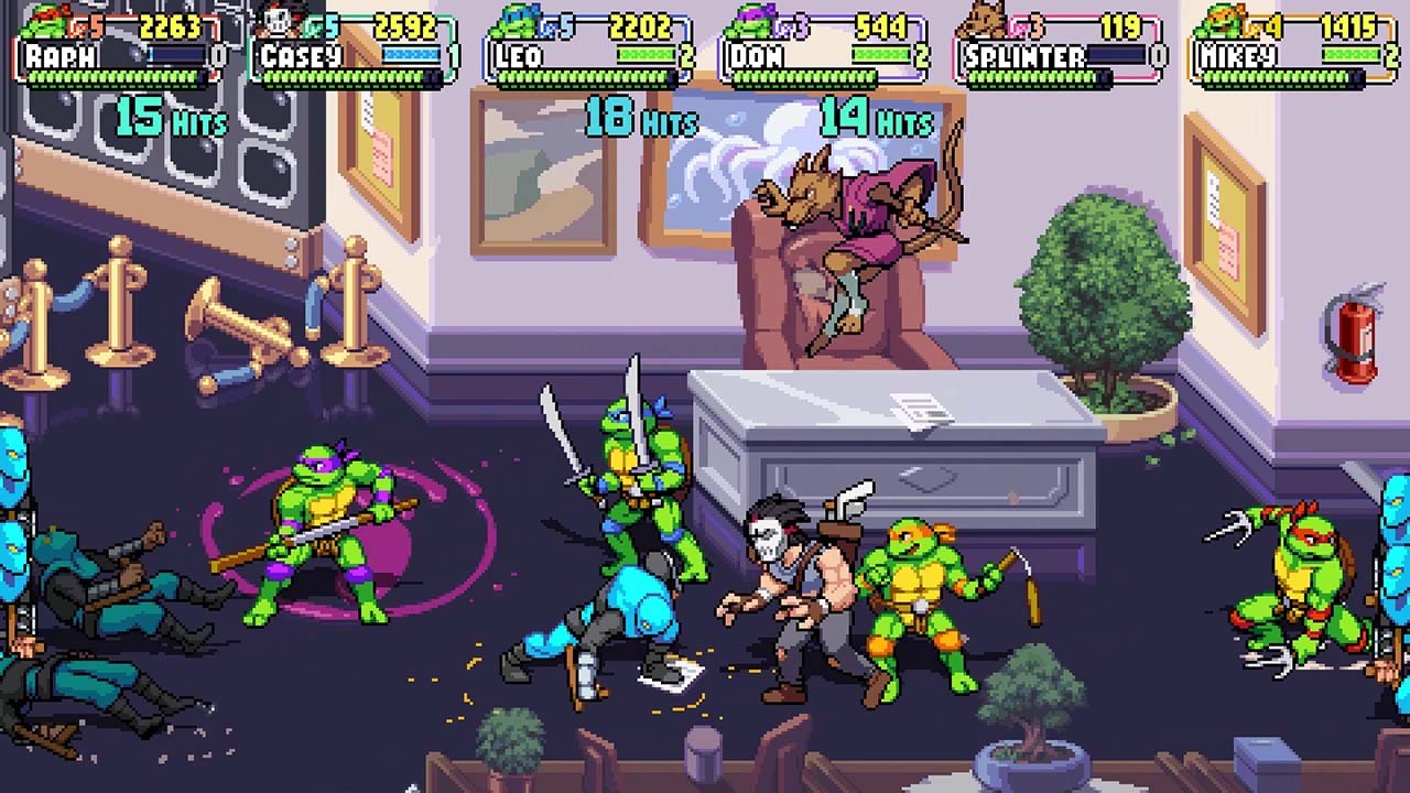 Teenage Mutant Ninja Turtles Shredders Revenge Gameplay Image - Torrentpcgames.com